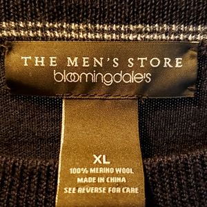 Mens classic wool sweater from Bloomingdales.